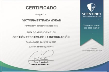 3 - Scentinet - Certificado